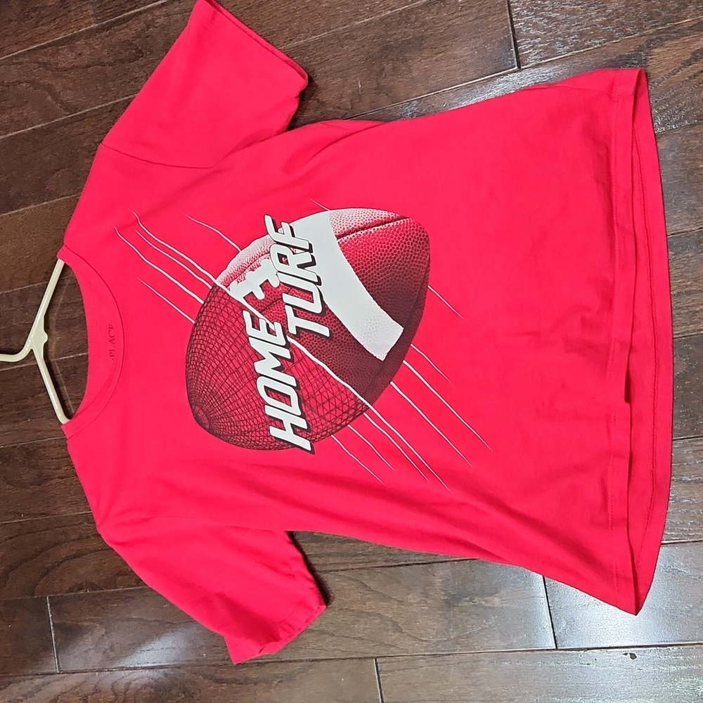 Place Graphic Tee Home Turf Red n white short sleeves size XL